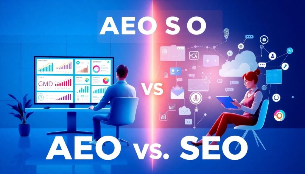 What is the Difference Between AEO vs SEO?